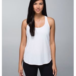 Lululemon 105 F Singlet *Silver